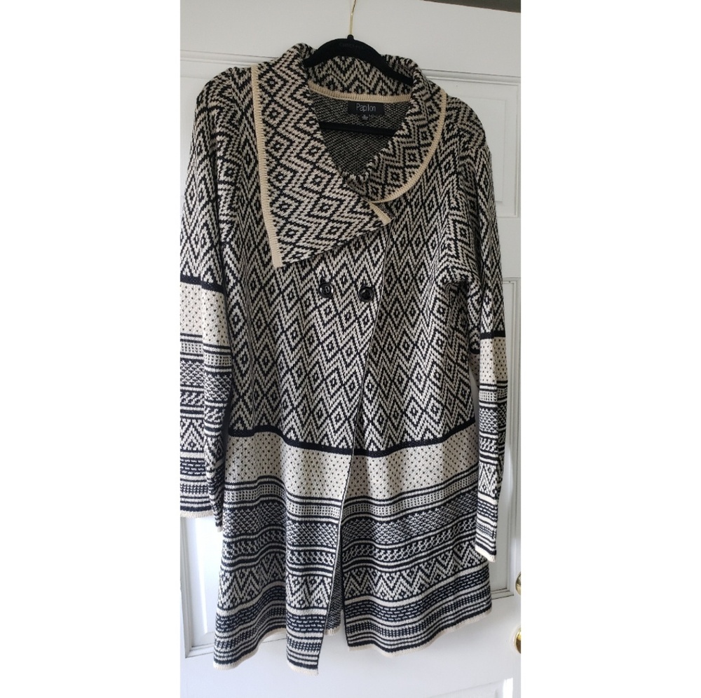 Papillon long sweater